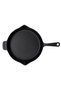 Frying pan, cast iron, 34 cm - - 2
