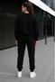 Unisex Oversize Winter Sweater 2 Thread Seasonal Tracksuit Set Casual Sport Stylish Two-Piece Set - 2