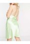 Rochie mini, verde - 2