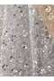 Rochie maxi, gri - 8