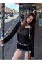 Pulover, negru - 2