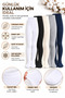 Girls' Cotton Pantyhose 3-Pack Seamless Toe Winter Wear 0-14 Years - 6