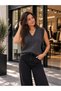 Women's Knitwear V-Neck Sweater Cty-Çtn-9566