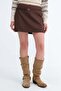 Belted Mini Skirt E02829 - 2