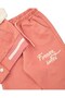 Girl's Seasonal College Jacket with Heart Embroidery, 2-3-4-5-6 Years Old, Cotton Compact 2-Piece Tracksuit Set - 6
