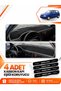 Volkswagen Polo Classic (1997-2001) Compatible Front Torpedo Protection Cover Carpet - Black-Grey - Vw018