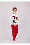Boy's 23 April - 29 October Performance Outfit Long Sleeve T-Shirt and Inside-Adjusted Pants 2-Piece Set - 2
