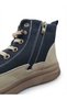 Vega Memory Sole Rubber Non-Slip Sole Smart Lacing Zippered Women's Boots Black - 2