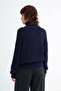 Zippered Knitwear Cardigan H3574 - 5