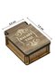 Calcite Stone Heart Pendant - Gift with Wooden Box - 3