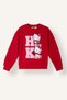 Hello Kitty Printed Relax Fit Crew Neck Sweatshirt for Girls I3554A826Au - 3