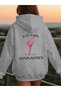 Unisex Ballerina Printed Premium Hooded Oversized 2 Thread Count Oversize Sweatshirt Hoodie for Women