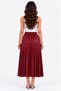 Women's High Waist Elastic Pleated Long Skirt – Casual and Stylish Model - 5