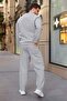Grimelanj Şardonlu College Collar Relaxed Fit Men's Tracksuit Set E7376 - 4