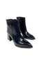 7 cm Thick Heel Boots with Fur Inside for Daily Use