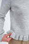 Ruffled Skirt Knitwear Sweater K3508 - 3
