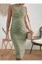 Rochie midi, verde