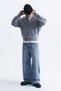 Boxy fit hooded sweatshirt - 2