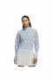 Kr5424-K S Turtleneck Women's Sweatshirt Blue