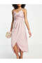 Rochie midi, roz