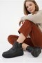 Women's Genuine Leather Soft Padded Sole Sporty Style Zippered Orthopedic Daily Boots M27Kb/8470