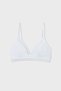 Triangle Wireless Bra, Removable Pads In Organic Cotton