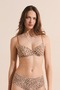 Patterned Microfiber Bra - 4