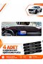 Foton Tunland V9 (2025-Later) Compatible Front Torpedo Protection Cover - Black-Red - Ft001