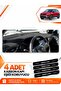 Opel Crossland (2020-2024) Compatible Dashboard Protection Protective Cover Carpet Cover - Black - Op022