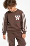3-10 Years Seasonal Suzene Embroidered Striped Boy's Suit - 2