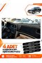 Subaru Outback (1998-2003) Compatible Front Cover Glove Box Protection Carpet - Black-Beige - Su006