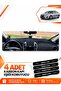 Chevrolet Cruze J300 Makeovered (2012-2016) Compatible Dashboard Protection Cover - Black-Blue - Ch005