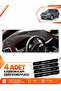 Land Rover Freelander (2006-2014) Compatible Front Glove Box Protection Cover - Black-Red - Lr003