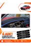 Volkswagen Jetta (1991-1997) Compatible Front Torpedo Protection Case Carpet Cover - Black-Blue - Vw008