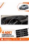 Chevrolet Lacetti (2002-2009) Compatible Front Torpedo Protection Cover - Black-Brown - Ch002