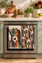 Vino Cubist Kübist Portre Patterned 2-Piece Kitchen Towel Set 40X60 - 3