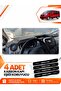 Renault Trafic Covered (2015-2022) Compatible Glove Box Protection Protective Case Carpet Cover - Black - Re048