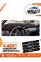 Mitsubishi Carisma Large Screen (1997-2003) Compatible Dashboard Protection Cover - Black-Red - Mi004