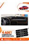 Hyundai Excel (1989-1994) Compatible Front Torpedo Protection Case Carpet Cover - Black-Brown - Hu019