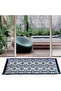 Traditional Ethnic Geometric Handwoven Cotton Area Rug – 35 x 60 Inches