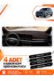Kia Sportage (2025-Onwards) Compatible Front Torpedo Protection Carpet Cover - Black-Red - Ki026