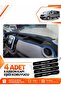 Renault Trafic Coverless (2015-2022) Compatible Front Torpedo Protection Cover - Black-Blue - Re047