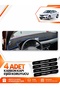 Renault Taliant Screenless (2021-2026) Compatible Front Torpedo Protection Cover - Black-Blue - Da002