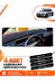 Citroen Cactus (2014-2017) Compatible Front Glove Box Protection Cover Carpet Cover - Black-Blue - Ci017