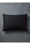 Zorluteks Out Stripe Edge Detailed 2-Piece 100% Cotton Satin Fabric Pillowcase 50X70 cm - 2