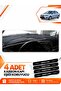 Ford Focus 2.5 Sedan Covered (2008-2011) Compatible Front Torpedo Protection Cover Carpet - Black-Grey - Fo011