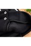 Boys' College Coat |   3 Threaded Thick Black Jacket |   Double Pocket Snap Fastener Sports College Jacket - 4