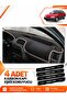 Rover 214 (1989-1999) Compatible Front Cover Torpedo Protection Protective Case Carpet - Black-Beige - Ro001