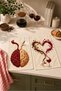 Rosé Mind Coffee and Heart Patterned 2-Piece Kitchen Towel Set 40X60 - 3