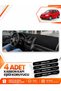 Volkswagen Polo Dürbün (2001-2009) Compatible Front Dashboard Protection Cover Carpet - Black-Grey - Vw020